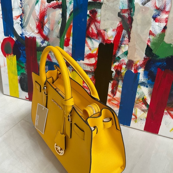 Michael Michael Kors Dillon Leather Satchel - Picture 4 of 10